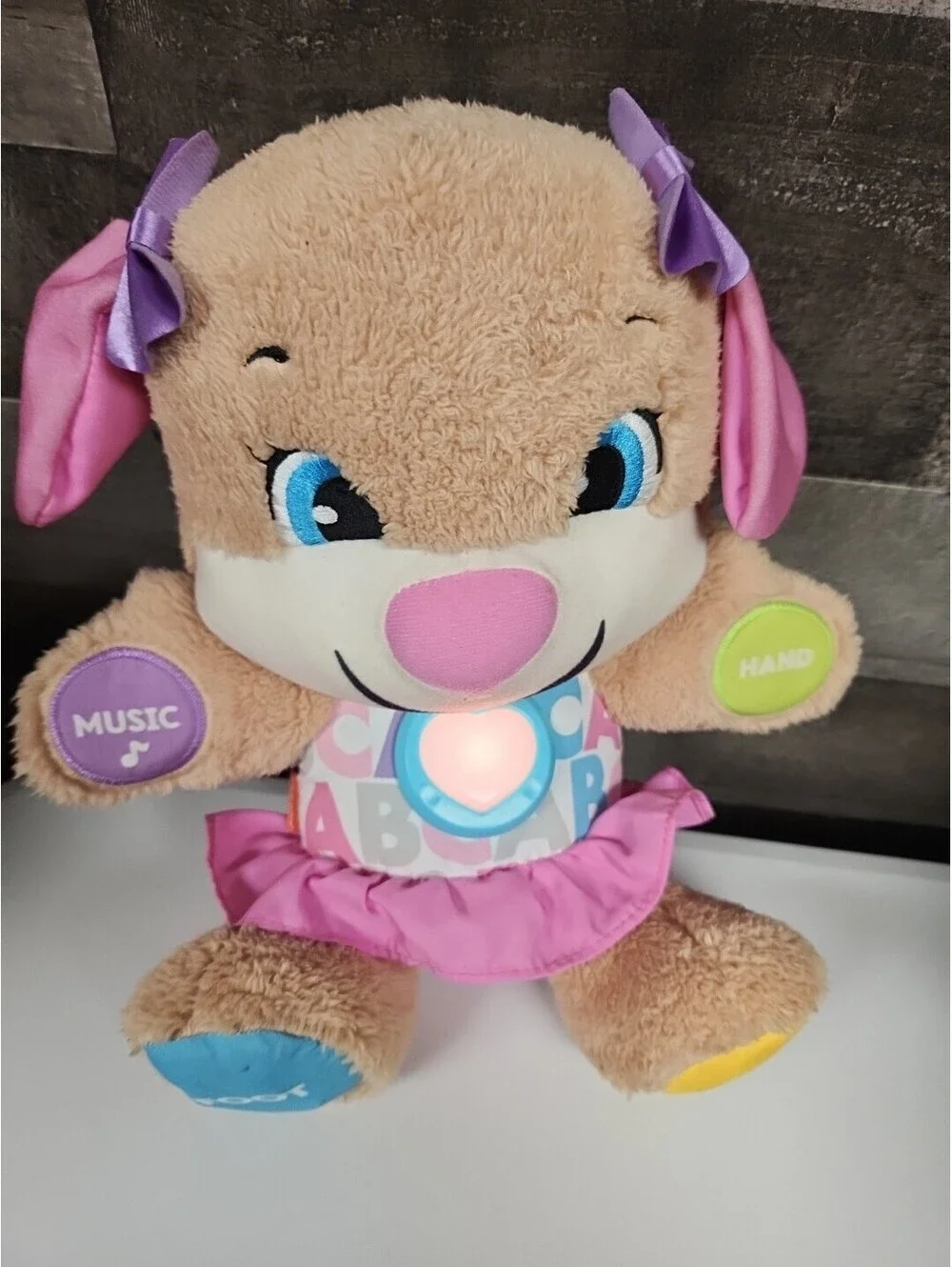 Fisher Price Laugh Learn Smart Stages  Puppy Dog Toddler Baby  Interactive Toy!.